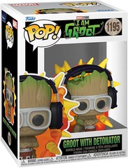 Pop! Marvel 1195: I Am Groot: Groot With Detonator